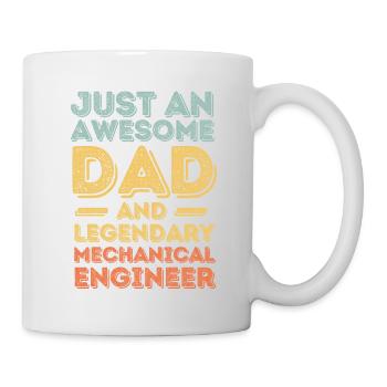 Dad Mechanical Engineer Father's Day - Mug - white - Right