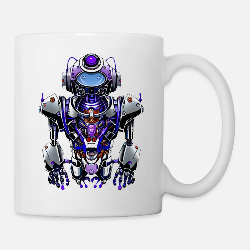 Robot Omega - Mug blanc - blanc