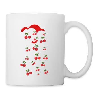 Cherry rain - Mug - white - Right