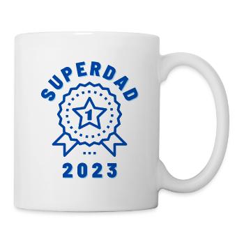 SUPERDAD 2023 - Tasse - Weiß - Rechts