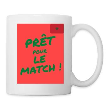 SUPPORTER MAROC - Mug blanc - blanc - Droite