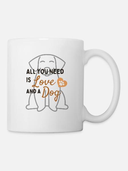 Dog lovers - Mug - white