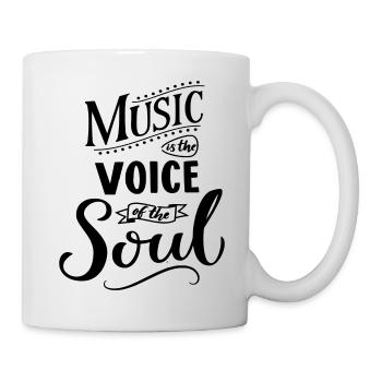 Music is your Voice - Mug - white - Right