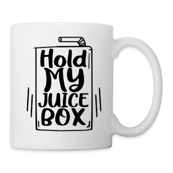 Hold my Juice Box - Mug - white - Right