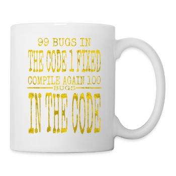 gift idea joke awesome c sharp programming happy - Mug - white - Right