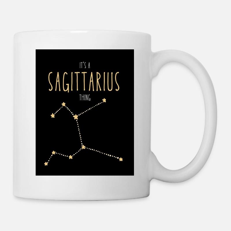 Sagittarius - Tasse - Weiß