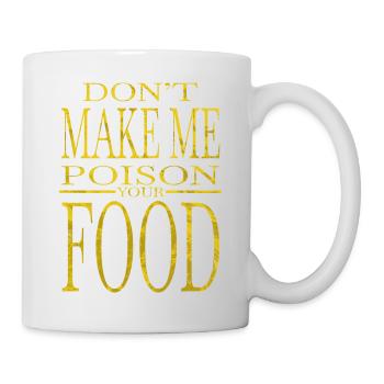 cuisine chefowner gift for chef chef humor - Tasse - Weiß - Rechts
