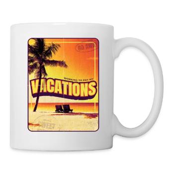 Vacation Holiday Design dream beach - Mug - white - Right
