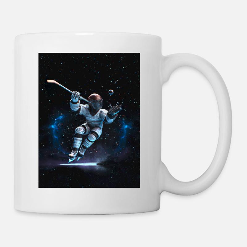 Eishockey Space Power - Tasse - Weiß