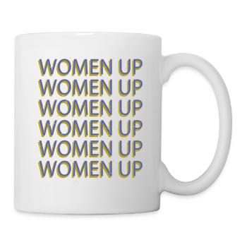 GRL PWR Girl Feminism Les activistes adorent le calendrier - Mug blanc - blanc - Droite