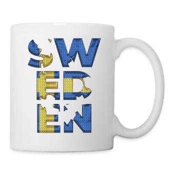 Schweden Schweden Europa Skandinavien Stockholm 3kro - Tasse - Weiß - Rechts