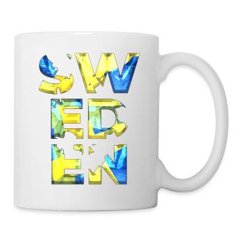 Schweden Schweden Europa Skandinavien Stockholm 3kro - Tasse - Weiß - Rechts