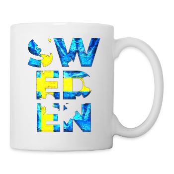 Schweden Schweden Europa Skandinavien Stockholm 3kro - Tasse - Weiß - Rechts