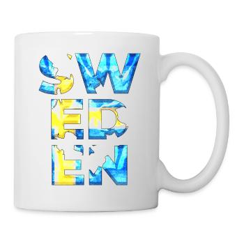 Schweden Schweden Europa Skandinavien Stockholm 3kro - Tasse - Weiß - Rechts