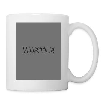 hustle - Tasse - Weiß - Rechts