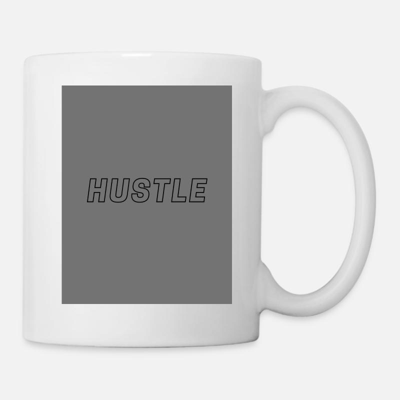 hustle - Tasse - Weiß