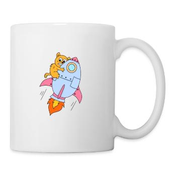 Hold on i see a Cat - Mug - white - Right