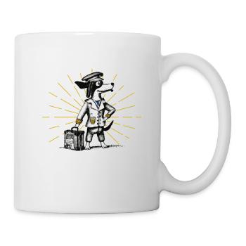 Trust me I am a Pilot - Vintage Gift Pilot - Mug - white - Right