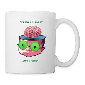cerebral palsy awareness - Mug - white - Right