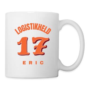 LOGISTIKHELD17 ERIC - Tasse - Weiß - Rechts