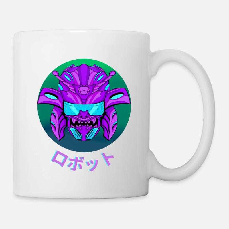 Futuristic Samurai - Mug - white
