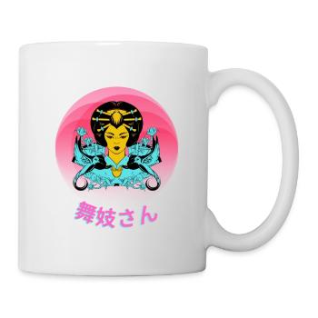 Geisha Alive - Tasse - Weiß - Rechts