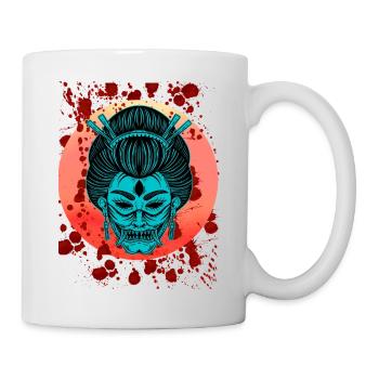 Geisha Evil - Tasse - Weiß - Rechts