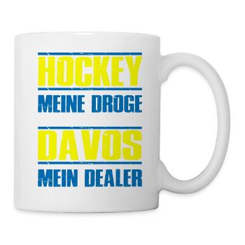 Davos - Tasse - Weiß - Rechts