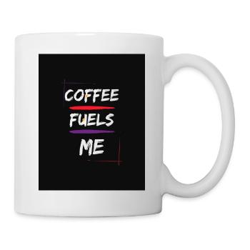 Coffe Fuels me - Mug - white - Right