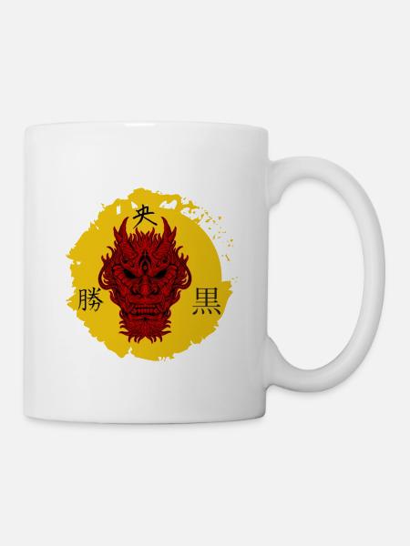 (D)evil Dragon - Tasse - Weiß