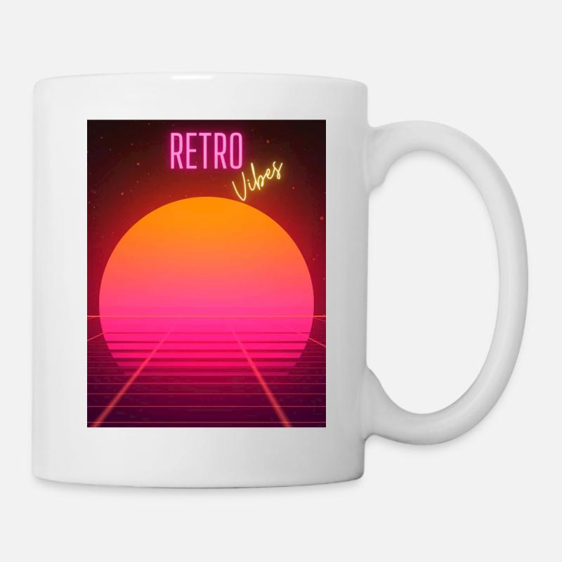 AMBIANCE RÉTRO - Mug blanc - blanc
