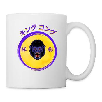 Gorilla_Scream - Tasse - Weiß - Rechts