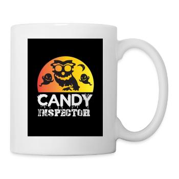 Inspecteur de bonbons - Mug blanc - blanc - Droite
