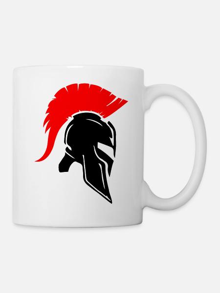 Spartaner - Tasse - Weiß
