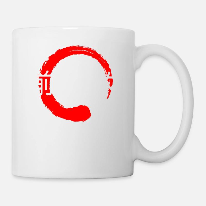 Hope for future quote Japanese kanji words - Mug - white