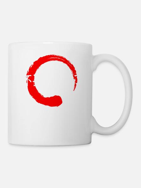No more pretending quote Japanese kanji words - Mug - white