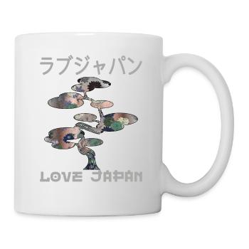 Bonsaï Japonais Zen Jardin Symbole Kanji Amour - Mug blanc - blanc - Droite