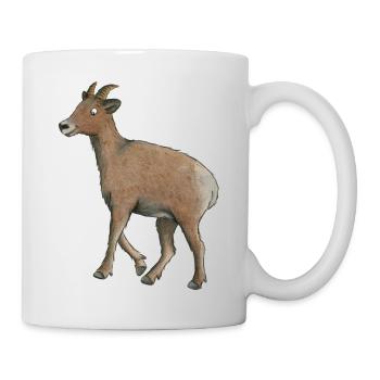 mountain goat - Mug - white - Right