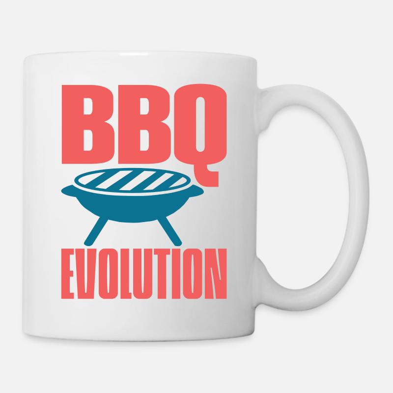 BBQ EVOLUTION - Tasse - Weiß