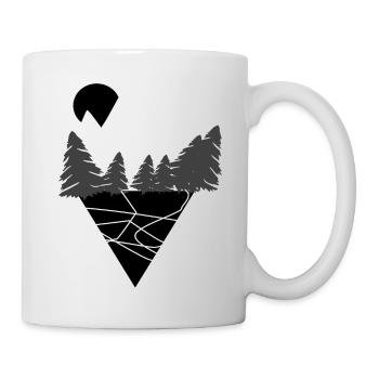 Adventure Travel Hiking Mountain - Tasse - Weiß - Rechts