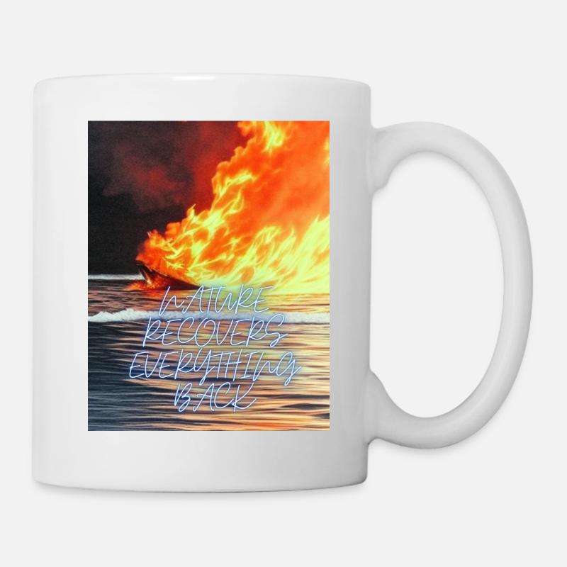 SparNature récupère tout backkle - Mug blanc - blanc