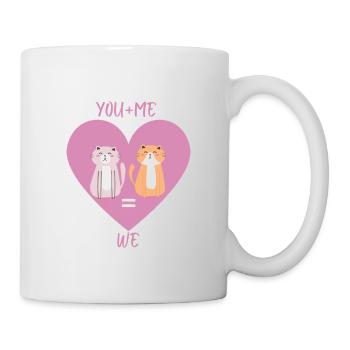 You and Me We LOve - Tasse - Weiß - Rechts