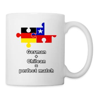 German Chilean Puzzle - Mug - white - Right