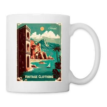 Vintage Clothing Coast - Tasse - Weiß - Rechts