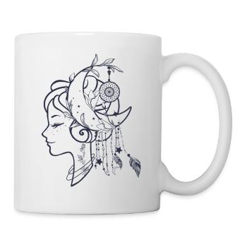 Stay Wild Moonchild - Tasse - Weiß - Rechts