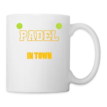 Padel Paddle Raquette Tennis Sport I Cadeau - Mug blanc - blanc - Droite