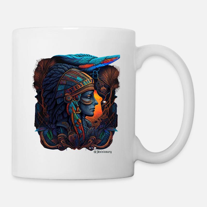 L’ de Sobek-Ra-ḥnwt par Mvisionary - Mug blanc - blanc