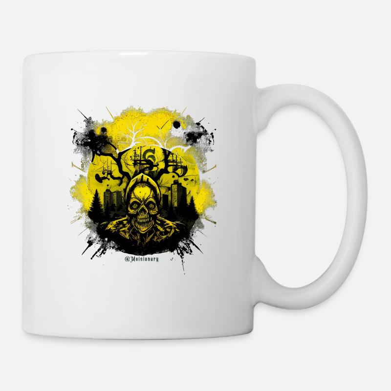 Der Geist von Tschernobyl von Mvisionary - Tasse - Weiß