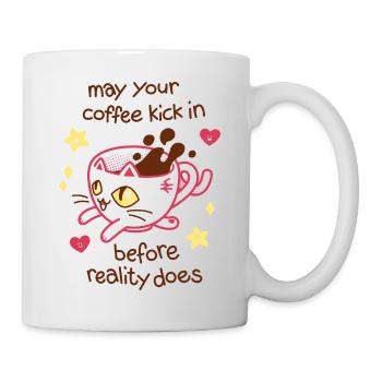 Coffee cat - Mug - white - Right