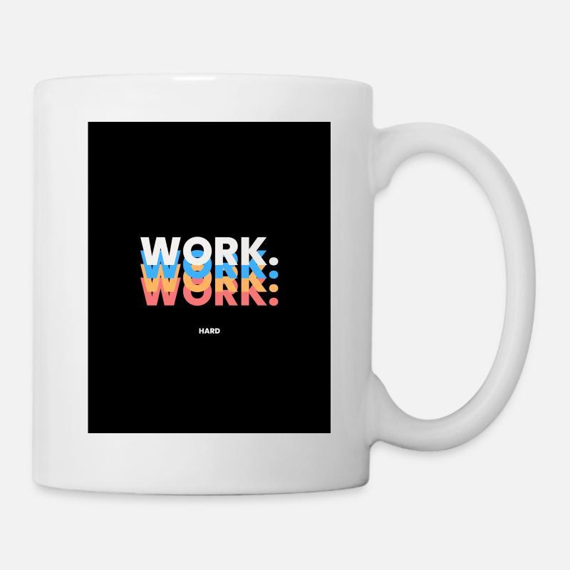 TRAVAIL - Mug blanc - blanc
